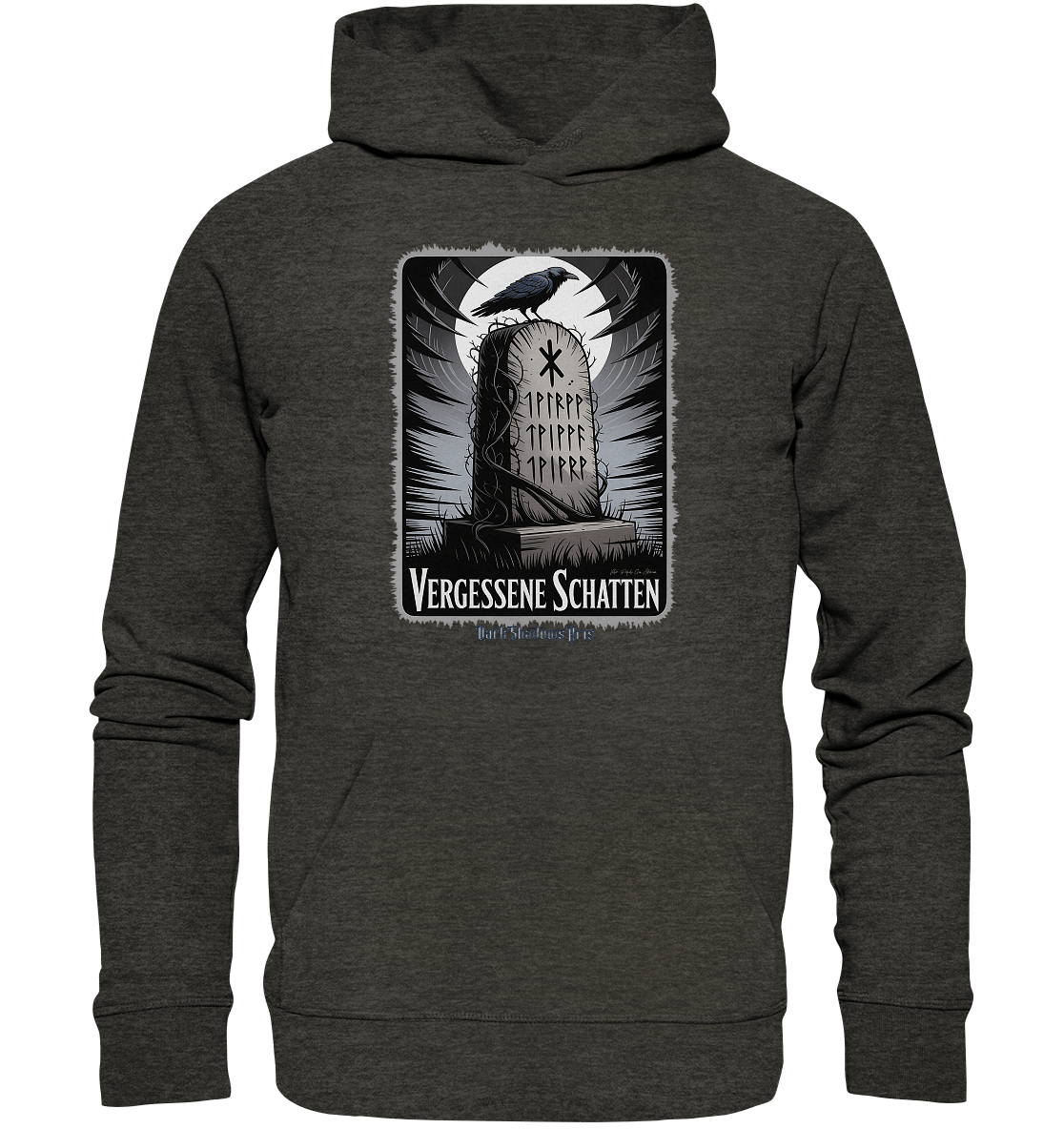 Vergessene Schatten - Düstere Symbolic und verlorene Legenden - Organic Hoodie | Hoodies | Dark Shadows Arts