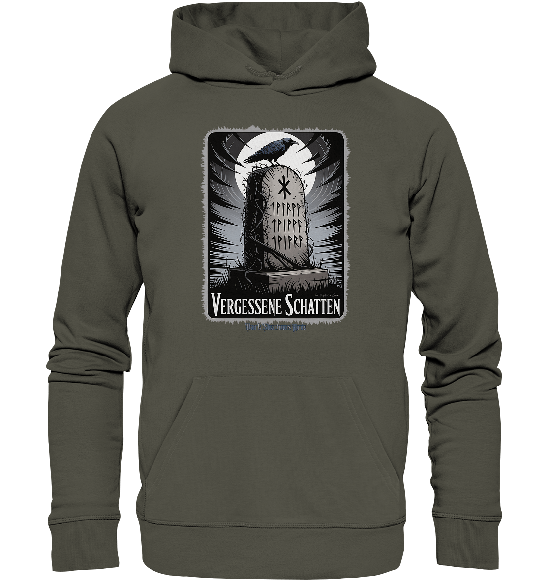Vergessene Schatten - Düstere Symbolic und verlorene Legenden - Organic Hoodie | Hoodies | Dark Shadows Arts