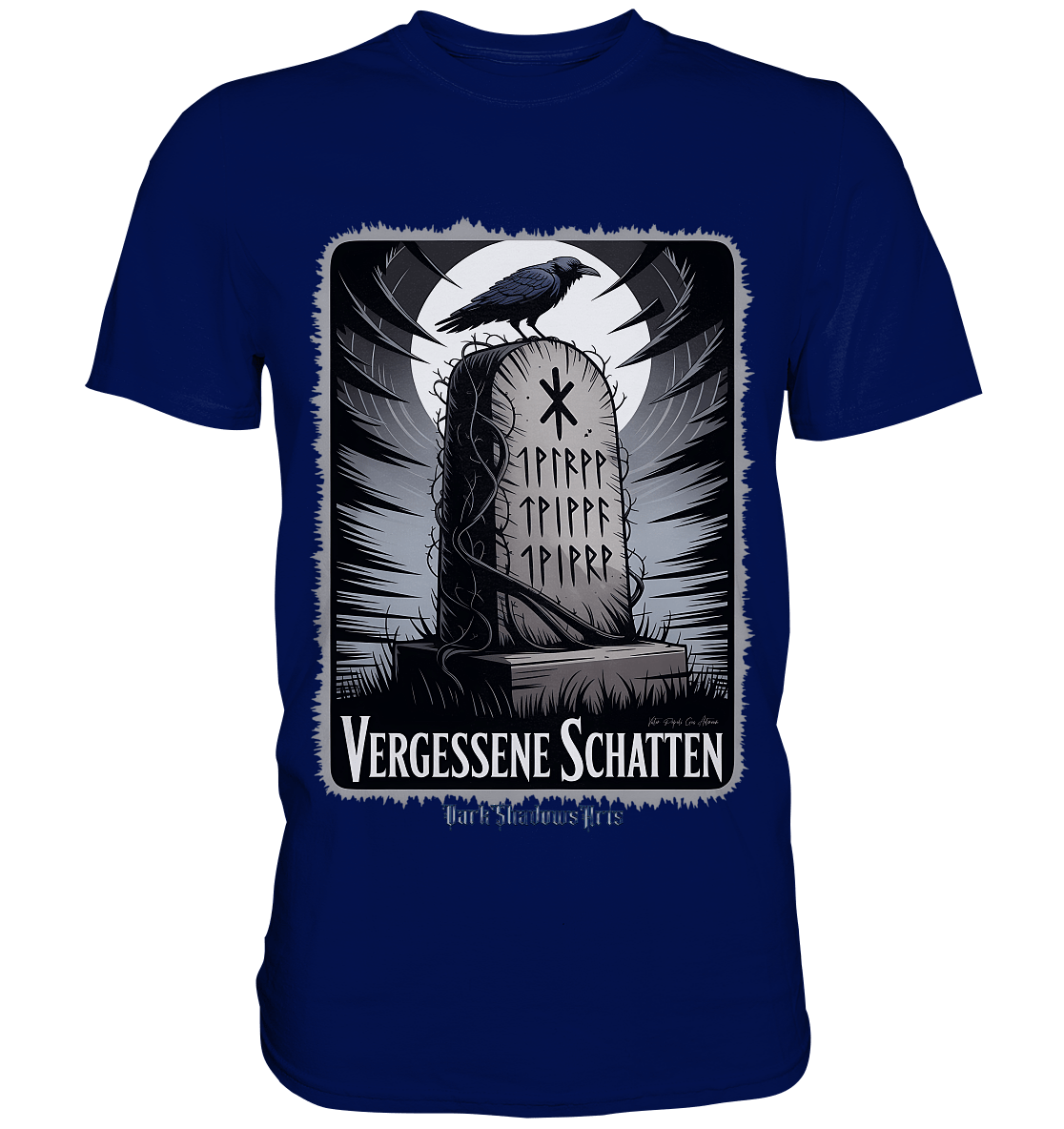 Vergessene Schatten - Düstere Symbolic und verlorene Legenden - Premium Shirt | Unisex - Shirts | Dark Shadows Arts