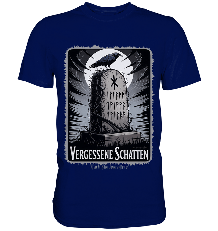 Vergessene Schatten - Düstere Symbolic und verlorene Legenden - Premium Shirt | Unisex - Shirts | Dark Shadows Arts