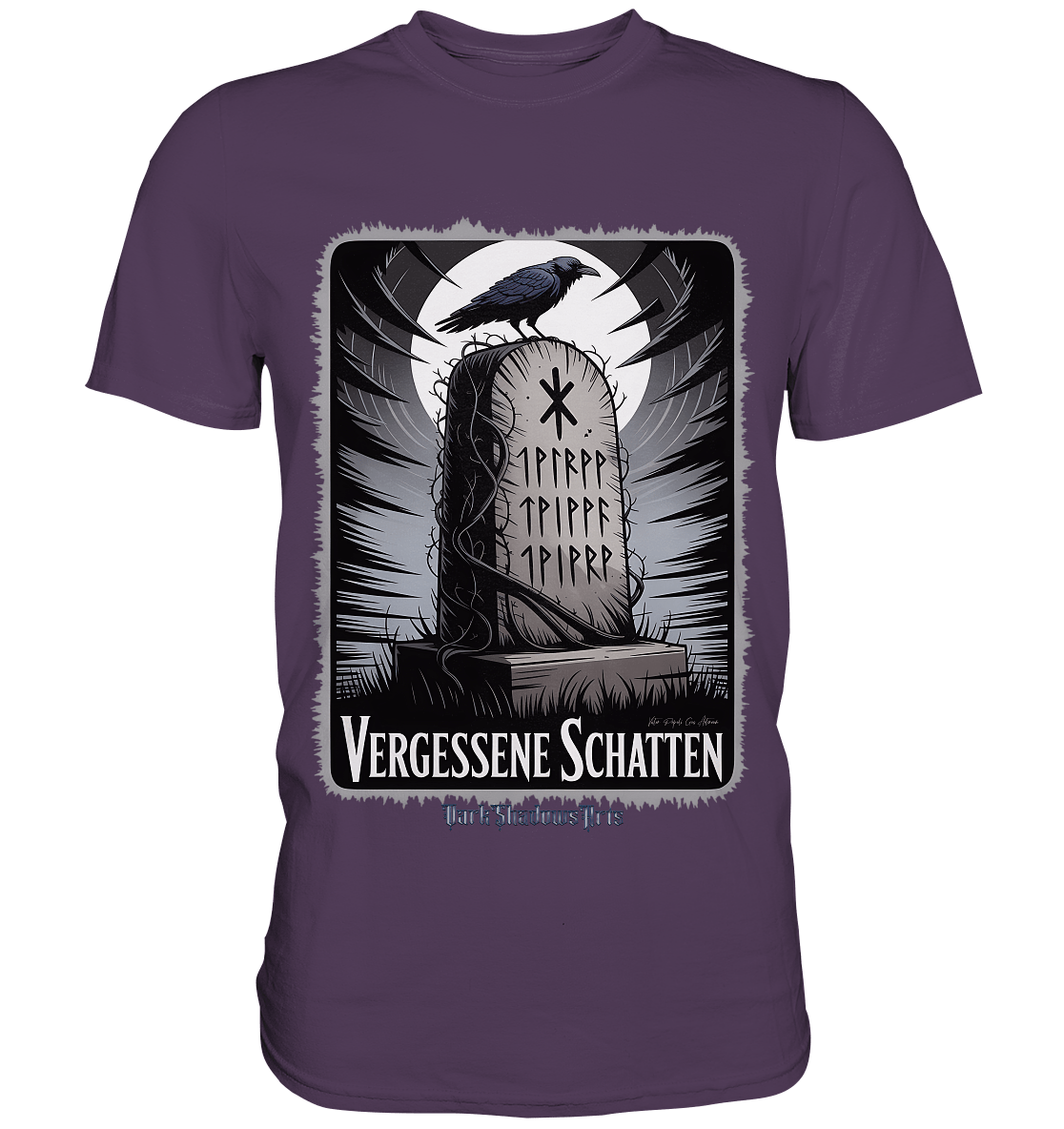 Vergessene Schatten - Düstere Symbolic und verlorene Legenden - Premium Shirt | Unisex - Shirts | Dark Shadows Arts