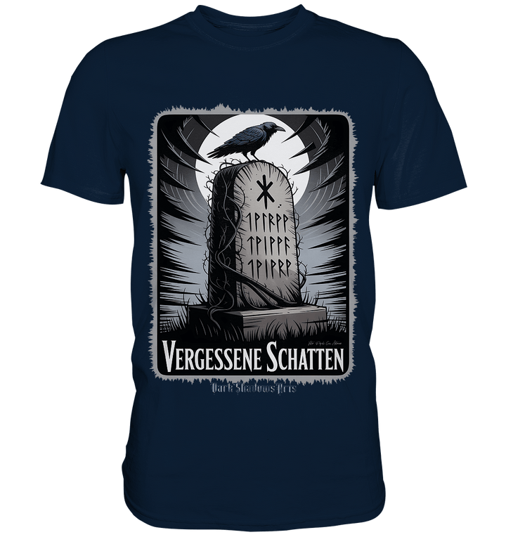 Vergessene Schatten - Düstere Symbolic und verlorene Legenden - Premium Shirt | Unisex - Shirts | Dark Shadows Arts