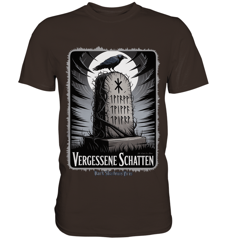Vergessene Schatten - Düstere Symbolic und verlorene Legenden - Premium Shirt | Unisex - Shirts | Dark Shadows Arts
