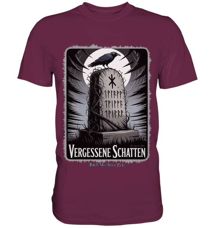 Vergessene Schatten - Düstere Symbolic und verlorene Legenden - Premium Shirt | Unisex - Shirts | Dark Shadows Arts