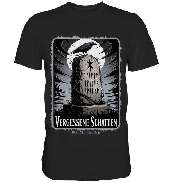 Vergessene Schatten - Düstere Symbolic und verlorene Legenden - Premium Shirt | Unisex - Shirts | Dark Shadows Arts