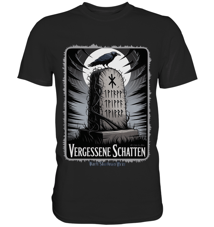 Vergessene Schatten - Düstere Symbolic und verlorene Legenden - Premium Shirt | Unisex - Shirts | Dark Shadows Arts