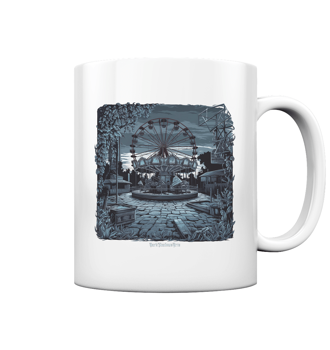 Vergessenes Vergnügen – Verlorene Zeiten - Tasse glossy | Trinkgefäße | Dark Shadows Arts