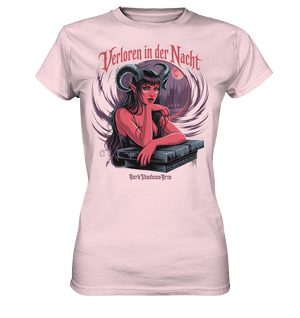 Verloren in der Nacht – Die dunkle Schönheit der Finsternis - Ladies Premium Shirt | Lady - Shirts | Dark Shadows Arts