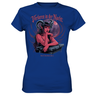 Verloren in der Nacht – Die dunkle Schönheit der Finsternis - Ladies Premium Shirt | Lady - Shirts | Dark Shadows Arts