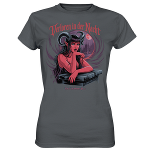 Verloren in der Nacht – Die dunkle Schönheit der Finsternis - Ladies Premium Shirt | Lady - Shirts | Dark Shadows Arts