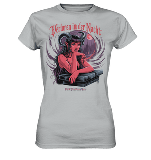 Verloren in der Nacht – Die dunkle Schönheit der Finsternis - Ladies Premium Shirt | Lady - Shirts | Dark Shadows Arts