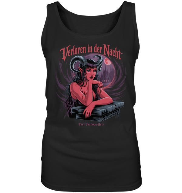 Verloren in der Nacht – Die dunkle Schönheit der Finsternis - Ladies Tank - Top | Tank - Tops | Dark Shadows Arts