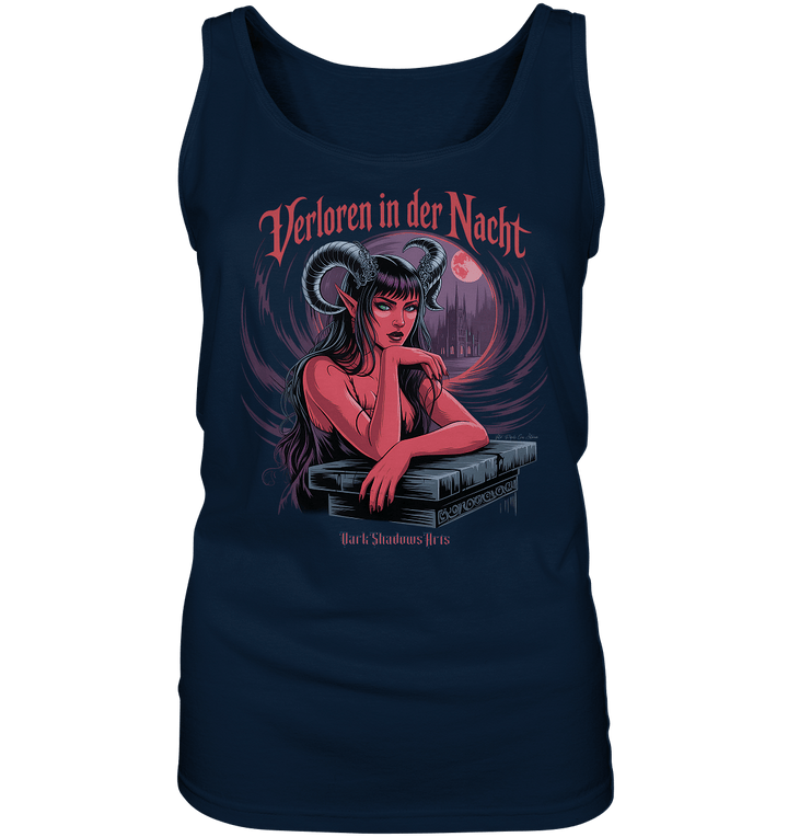 Verloren in der Nacht – Die dunkle Schönheit der Finsternis - Ladies Tank - Top | Tank - Tops | Dark Shadows Arts