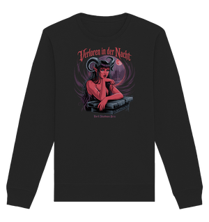Verloren in der Nacht – Die dunkle Schönheit der Finsternis - Organic Basic Unisex Sweatshirt | Sweatshirts | Dark Shadows Arts