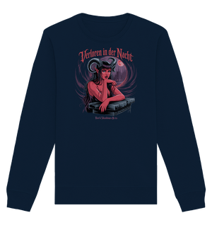Verloren in der Nacht – Die dunkle Schönheit der Finsternis - Organic Basic Unisex Sweatshirt | Sweatshirts | Dark Shadows Arts