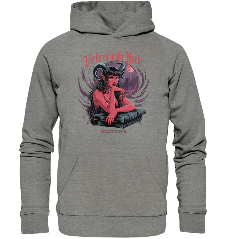 Verloren in der Nacht – Die dunkle Schönheit der Finsternis - Organic Hoodie | Hoodies | Dark Shadows Arts