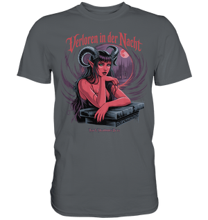 Verloren in der Nacht – Die dunkle Schönheit der Finsternis - Premium Shirt | Unisex - Shirts | Dark Shadows Arts