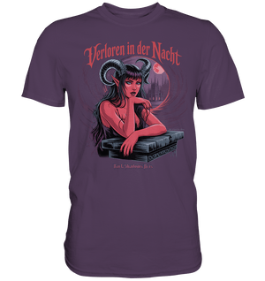 Verloren in der Nacht – Die dunkle Schönheit der Finsternis - Premium Shirt | Unisex - Shirts | Dark Shadows Arts