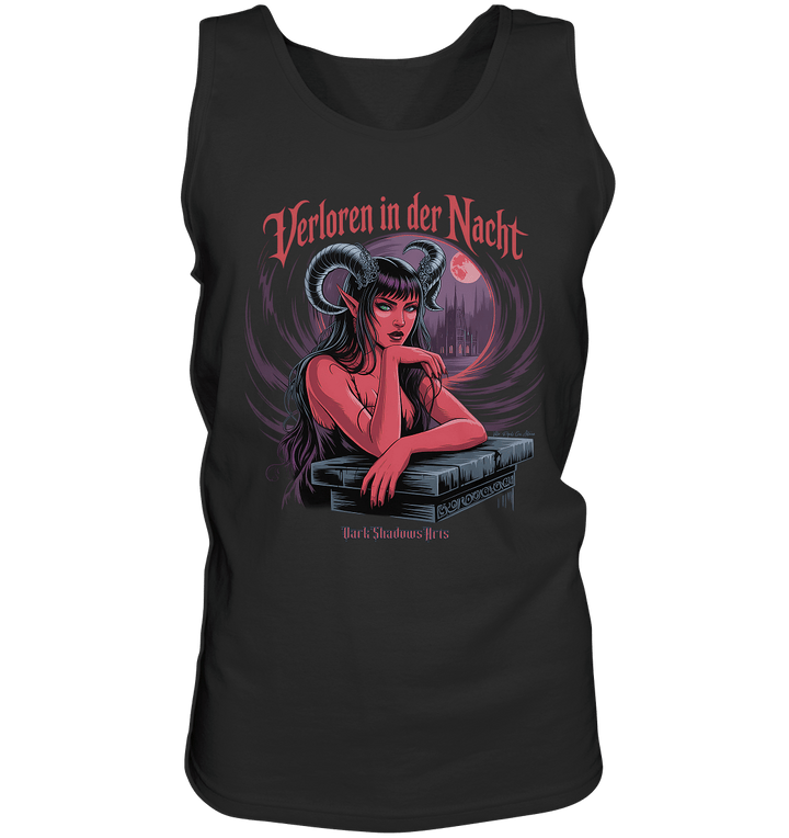 Verloren in der Nacht – Die dunkle Schönheit der Finsternis - Relaxed Tank Top | Tank - Tops | Dark Shadows Arts