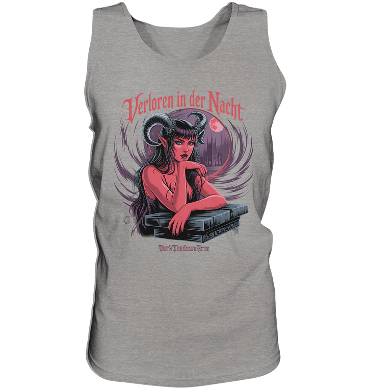 Verloren in der Nacht – Die dunkle Schönheit der Finsternis - Relaxed Tank Top | Tank - Tops | Dark Shadows Arts