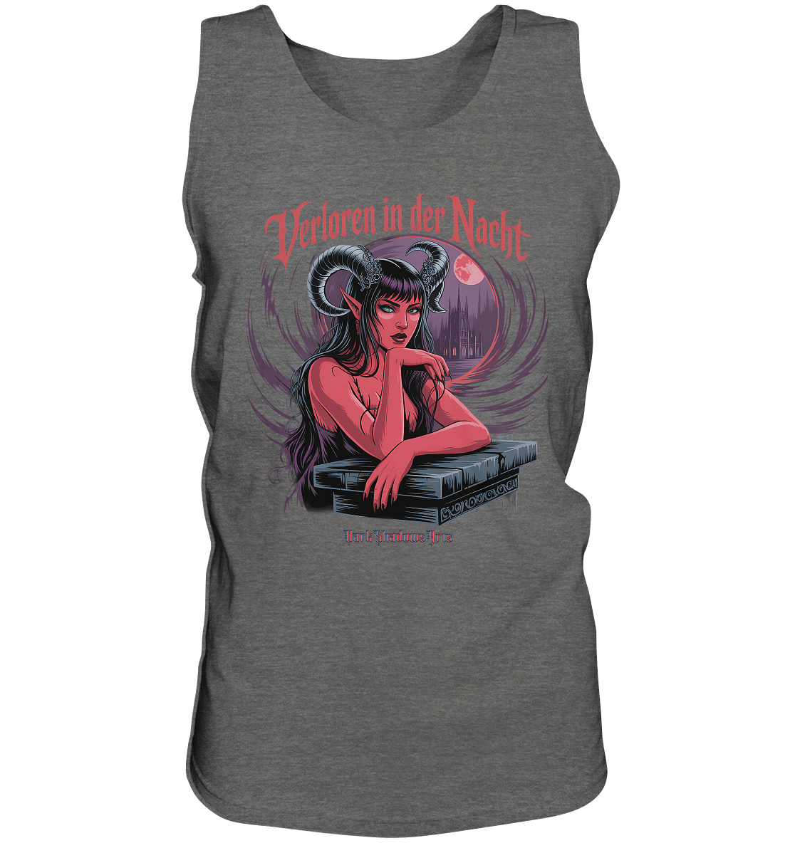 Verloren in der Nacht – Die dunkle Schönheit der Finsternis - Relaxed Tank Top | Tank - Tops | Dark Shadows Arts