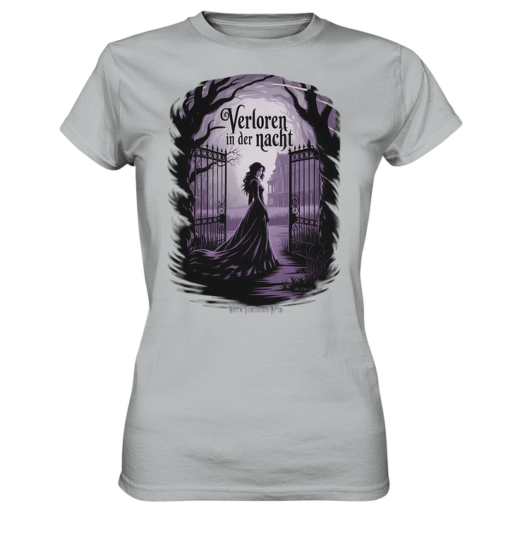 verloren in der nacht - düstere eleganz und geheimnisvolle atmosphäre - Ladies Premium Shirt | Lady - Shirts | Dark Shadows Arts