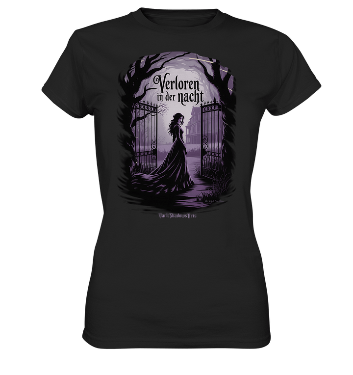 verloren in der nacht - düstere eleganz und geheimnisvolle atmosphäre - Ladies Premium Shirt | Lady - Shirts | Dark Shadows Arts