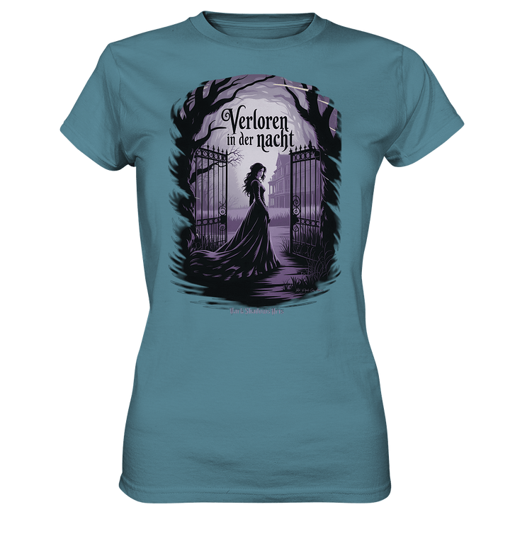 verloren in der nacht - düstere eleganz und geheimnisvolle atmosphäre - Ladies Premium Shirt | Lady - Shirts | Dark Shadows Arts