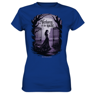 verloren in der nacht - düstere eleganz und geheimnisvolle atmosphäre - Ladies Premium Shirt | Lady - Shirts | Dark Shadows Arts