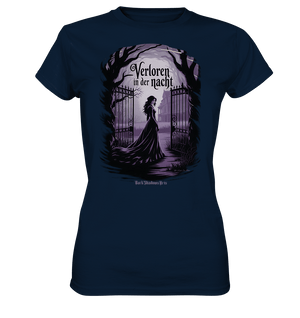 verloren in der nacht - düstere eleganz und geheimnisvolle atmosphäre - Ladies Premium Shirt | Lady - Shirts | Dark Shadows Arts