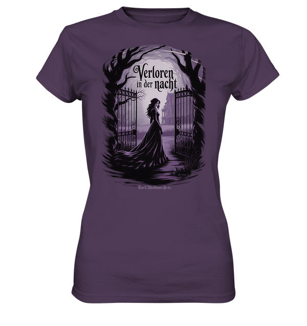verloren in der nacht - düstere eleganz und geheimnisvolle atmosphäre - Ladies Premium Shirt | Lady - Shirts | Dark Shadows Arts