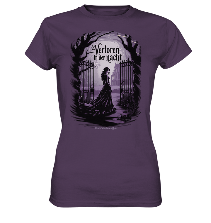 verloren in der nacht - düstere eleganz und geheimnisvolle atmosphäre - Ladies Premium Shirt | Lady - Shirts | Dark Shadows Arts