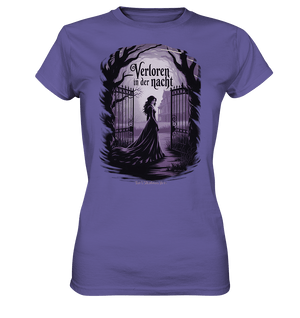 verloren in der nacht - düstere eleganz und geheimnisvolle atmosphäre - Ladies Premium Shirt | Lady - Shirts | Dark Shadows Arts