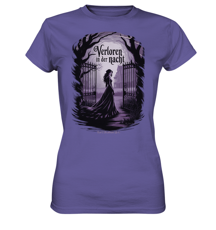 verloren in der nacht - düstere eleganz und geheimnisvolle atmosphäre - Ladies Premium Shirt | Lady - Shirts | Dark Shadows Arts