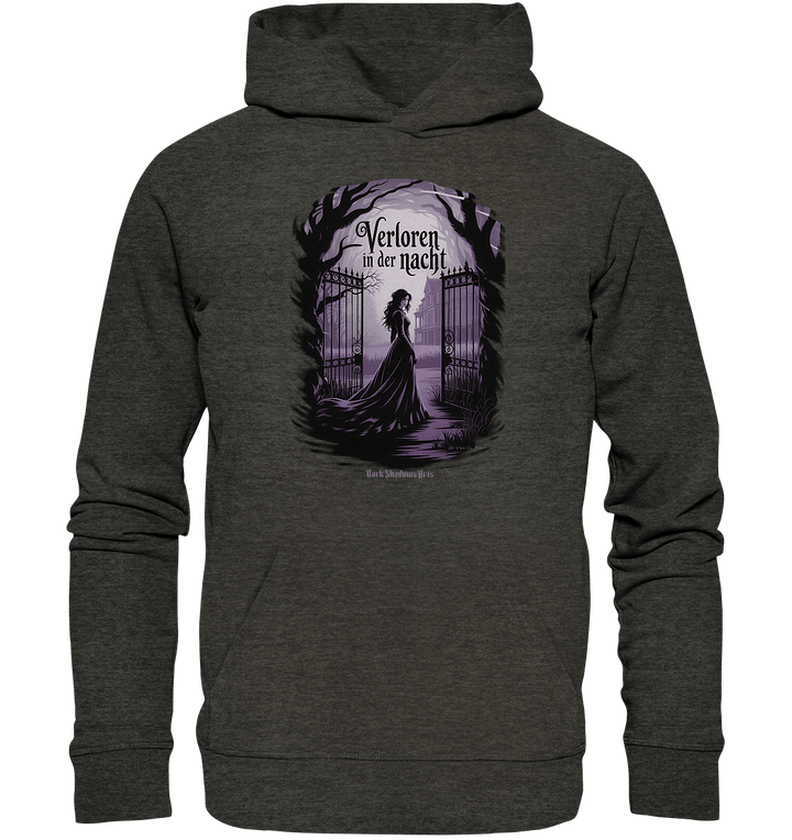 verloren in der nacht - düstere eleganz und geheimnisvolle atmosphäre - Organic Hoodie | Hoodies | Dark Shadows Arts