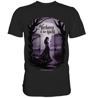 verloren in der nacht - düstere eleganz und geheimnisvolle atmosphäre - Premium Shirt | Unisex - Shirts | Dark Shadows Arts