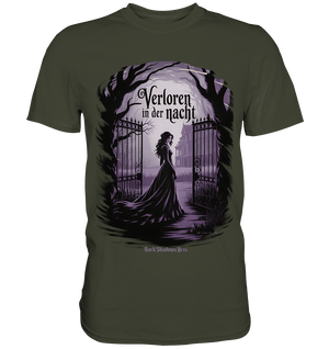 verloren in der nacht - düstere eleganz und geheimnisvolle atmosphäre - Premium Shirt | Unisex - Shirts | Dark Shadows Arts