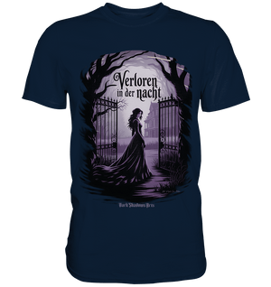 verloren in der nacht - düstere eleganz und geheimnisvolle atmosphäre - Premium Shirt | Unisex - Shirts | Dark Shadows Arts