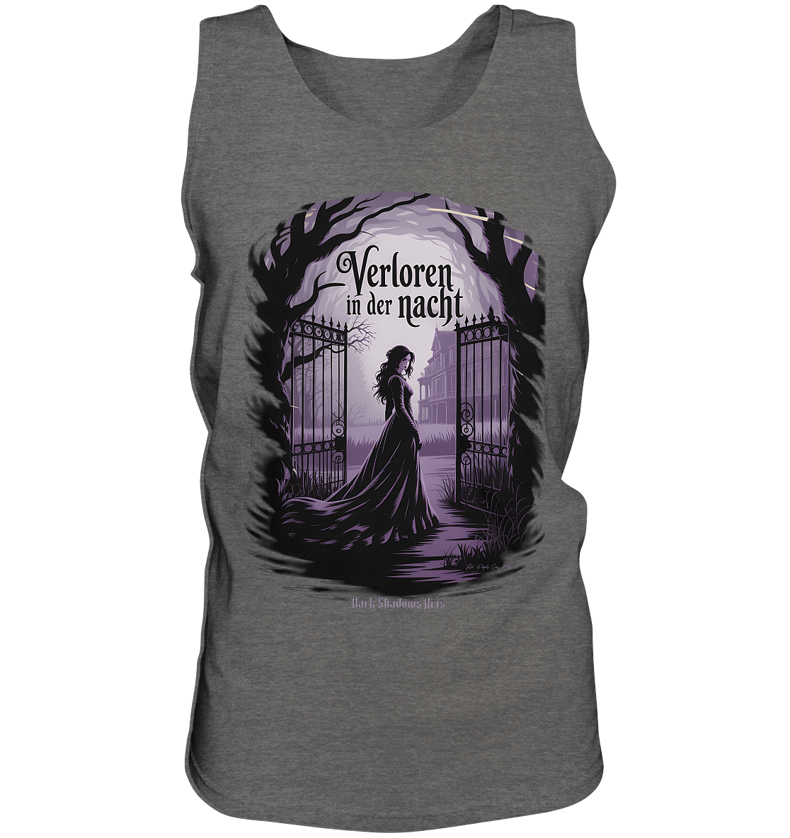 verloren in der nacht - düstere eleganz und geheimnisvolle atmosphäre - Relaxed Tank Top | Tank - Tops | Dark Shadows Arts