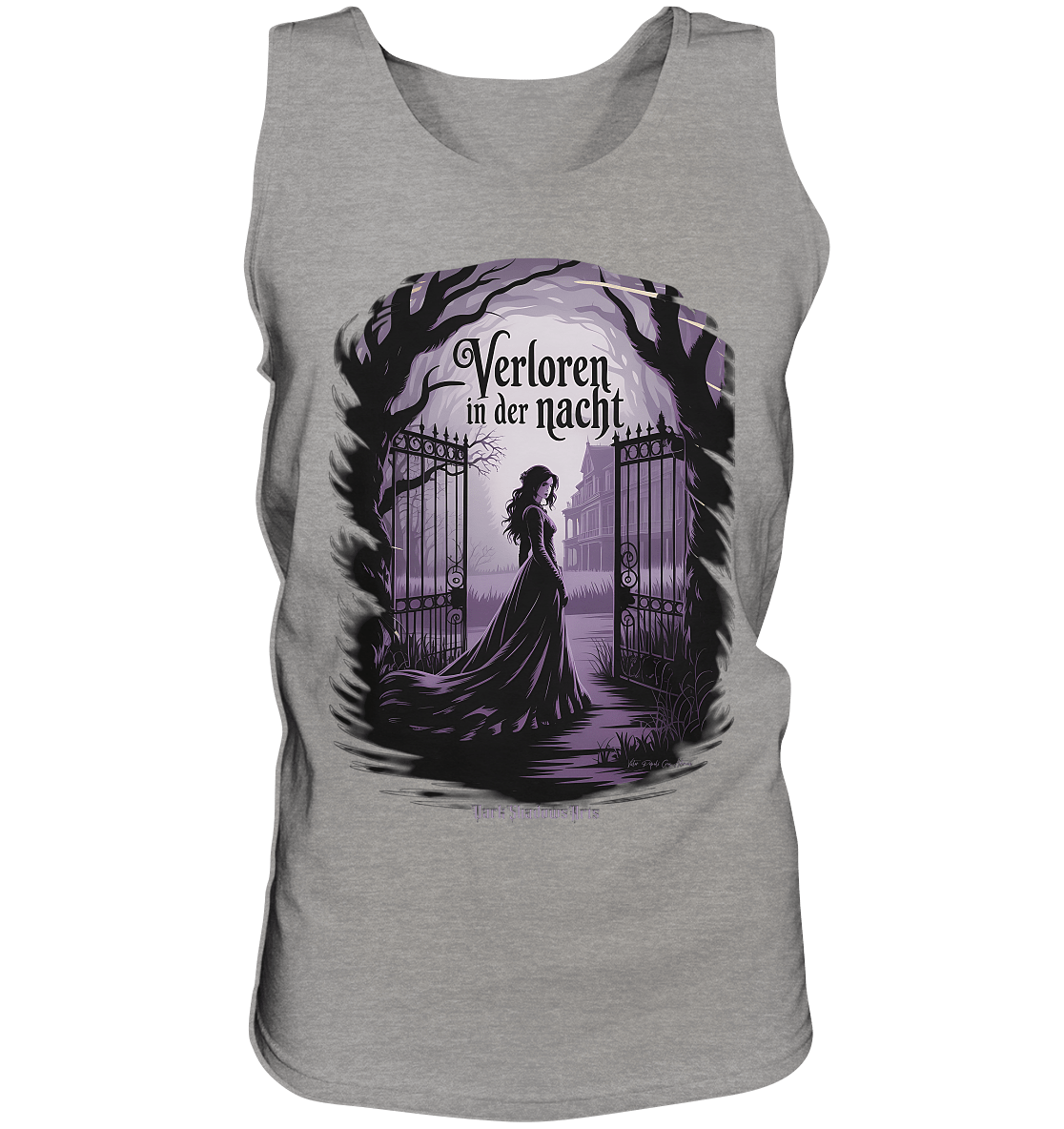 verloren in der nacht - düstere eleganz und geheimnisvolle atmosphäre - Relaxed Tank Top | Tank - Tops | Dark Shadows Arts