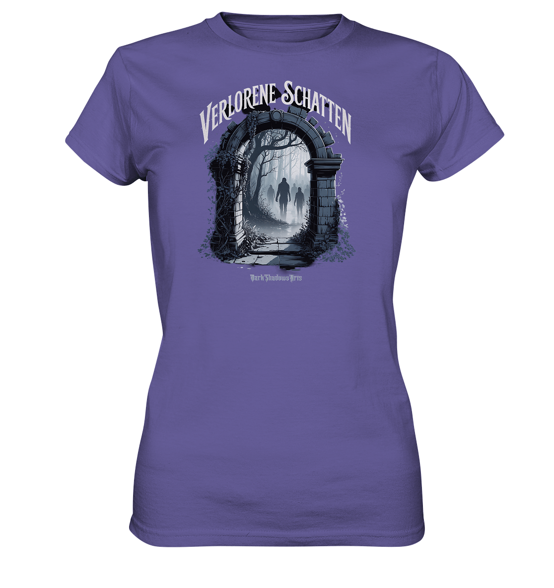 Verlorene Schatten - mystische Düsternis und verborgene Welten - Ladies Premium Shirt | Lady - Shirts | Dark Shadows Arts