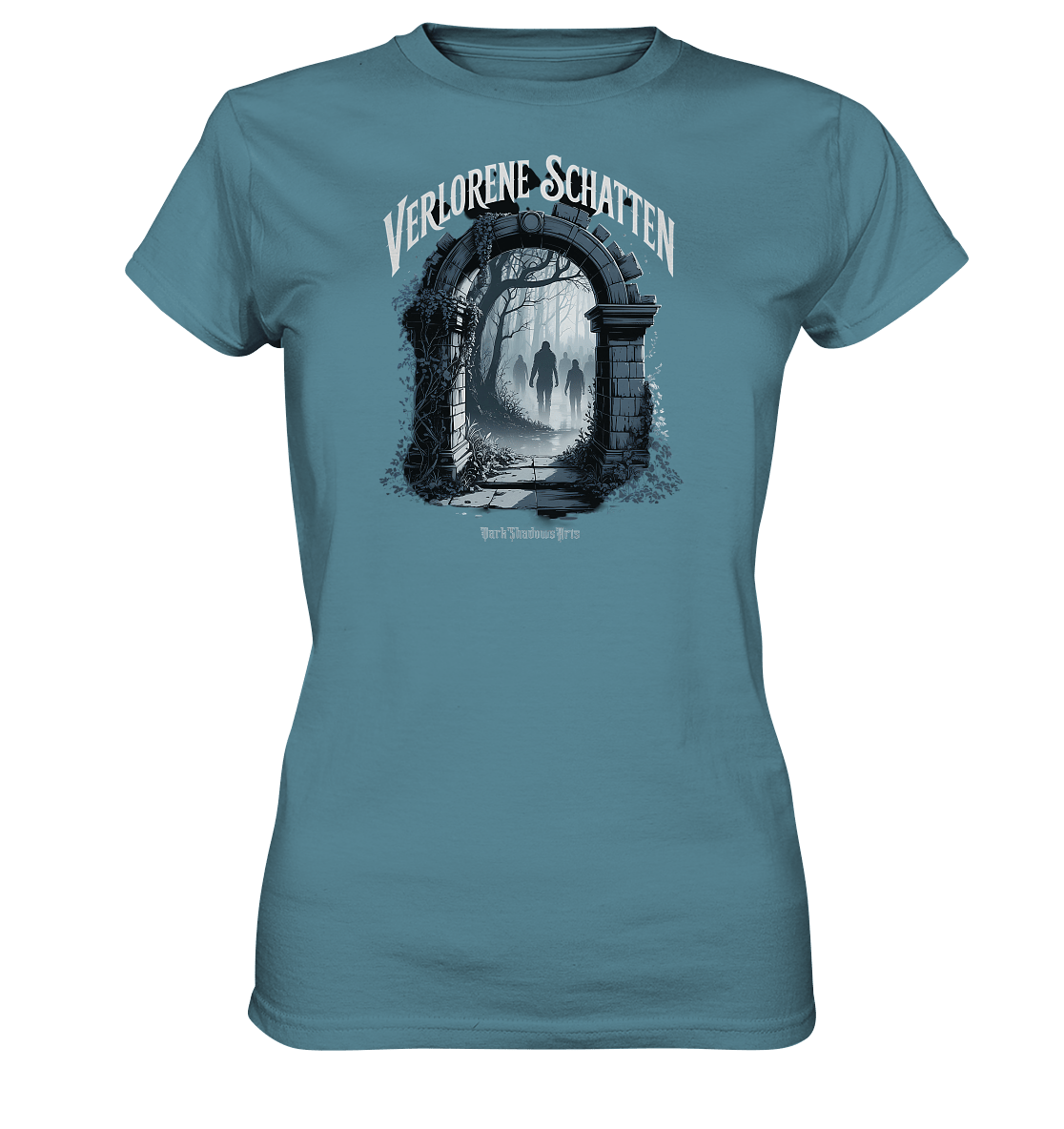 Verlorene Schatten - mystische Düsternis und verborgene Welten - Ladies Premium Shirt | Lady - Shirts | Dark Shadows Arts