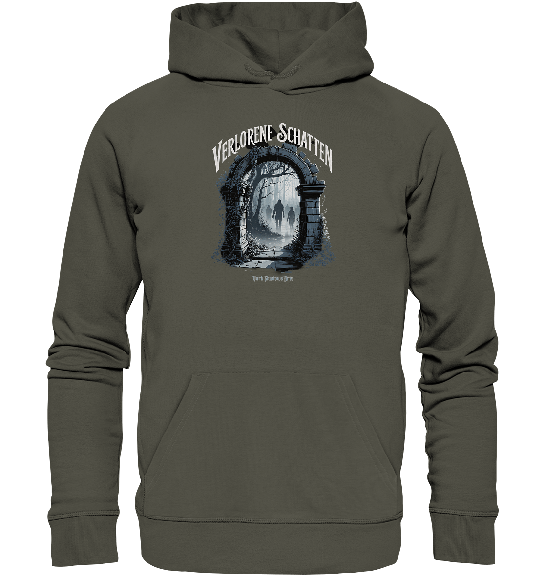 Verlorene Schatten - mystische Düsternis und verborgene Welten - Organic Hoodie | Hoodies | Dark Shadows Arts