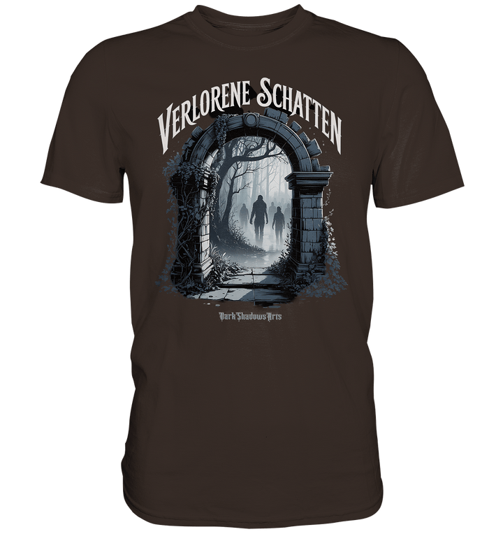 Verlorene Schatten - mystische Düsternis und verborgene Welten - Premium Shirt | Unisex - Shirts | Dark Shadows Arts