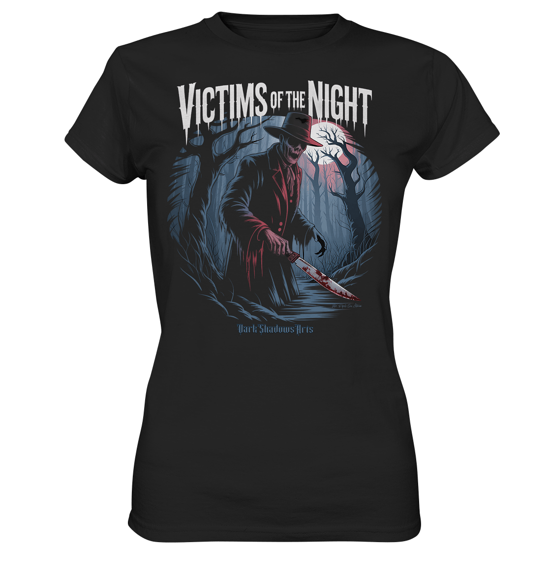 Victims of the Night – Die Jagd beginnt - Ladies Premium Shirt | Lady - Shirts | Dark Shadows Arts