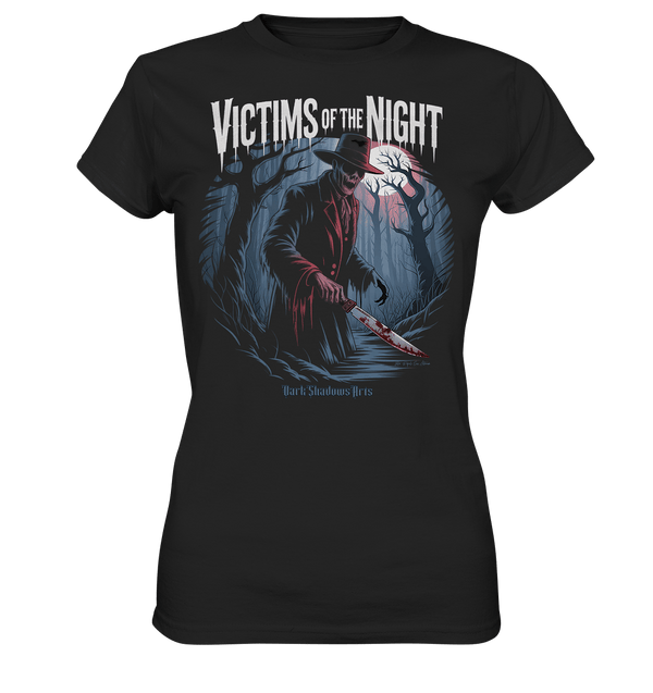 Victims of the Night – Die Jagd beginnt - Ladies Premium Shirt | Lady - Shirts | Dark Shadows Arts