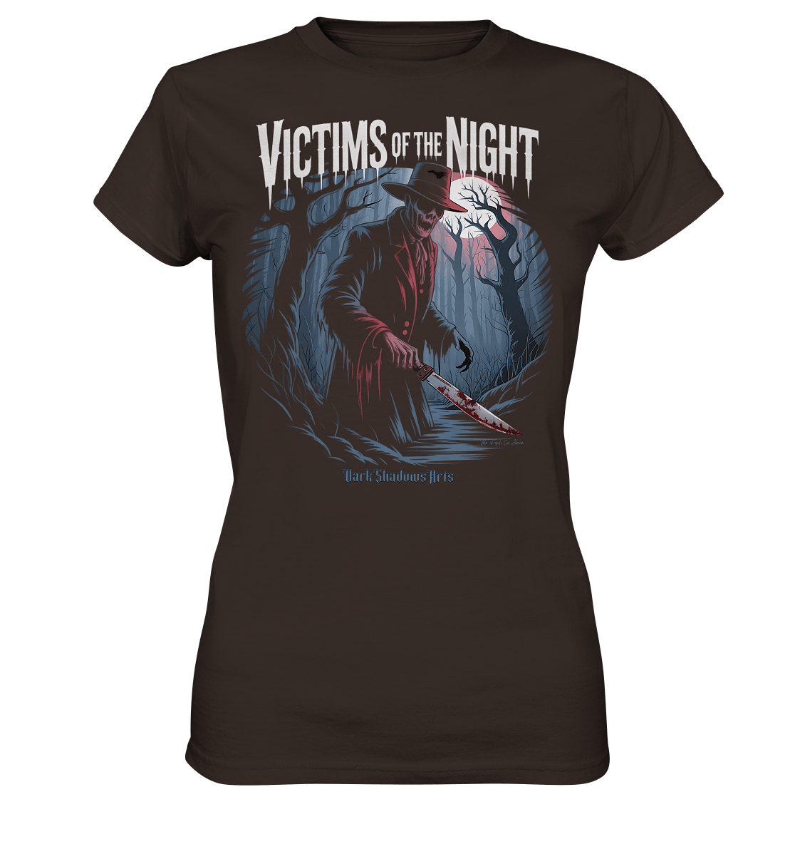 Victims of the Night – Die Jagd beginnt - Ladies Premium Shirt | Lady - Shirts | Dark Shadows Arts