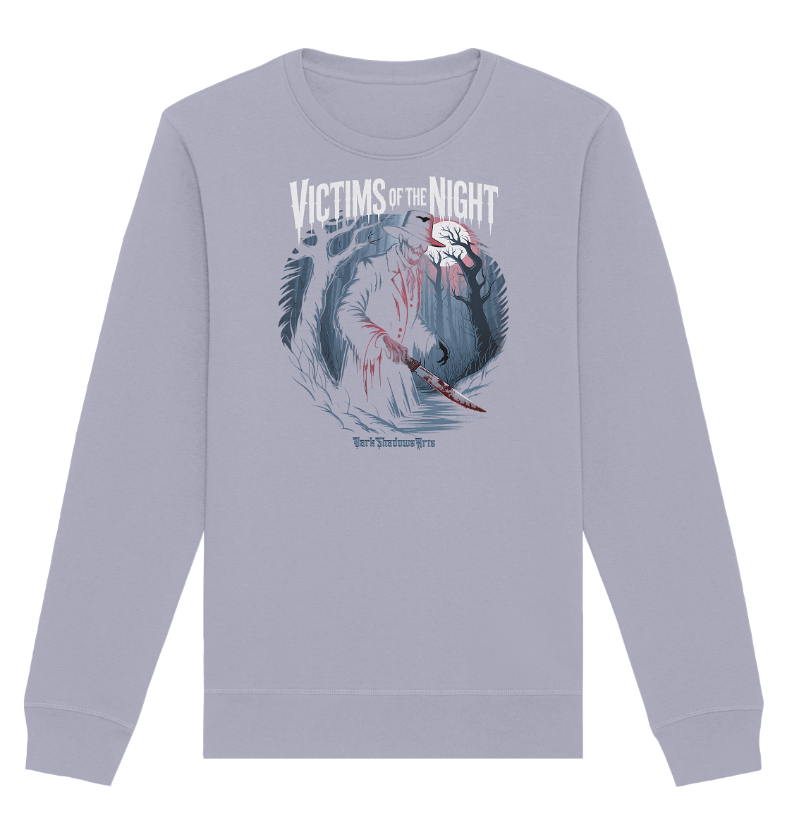 Victims of the Night – Die Jagd beginnt - Organic Basic Unisex Sweatshirt | Sweatshirts | Dark Shadows Arts