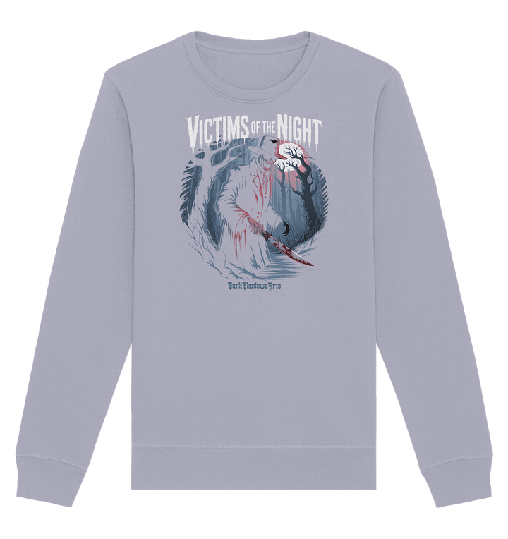 Victims of the Night – Die Jagd beginnt - Organic Basic Unisex Sweatshirt | Sweatshirts | Dark Shadows Arts
