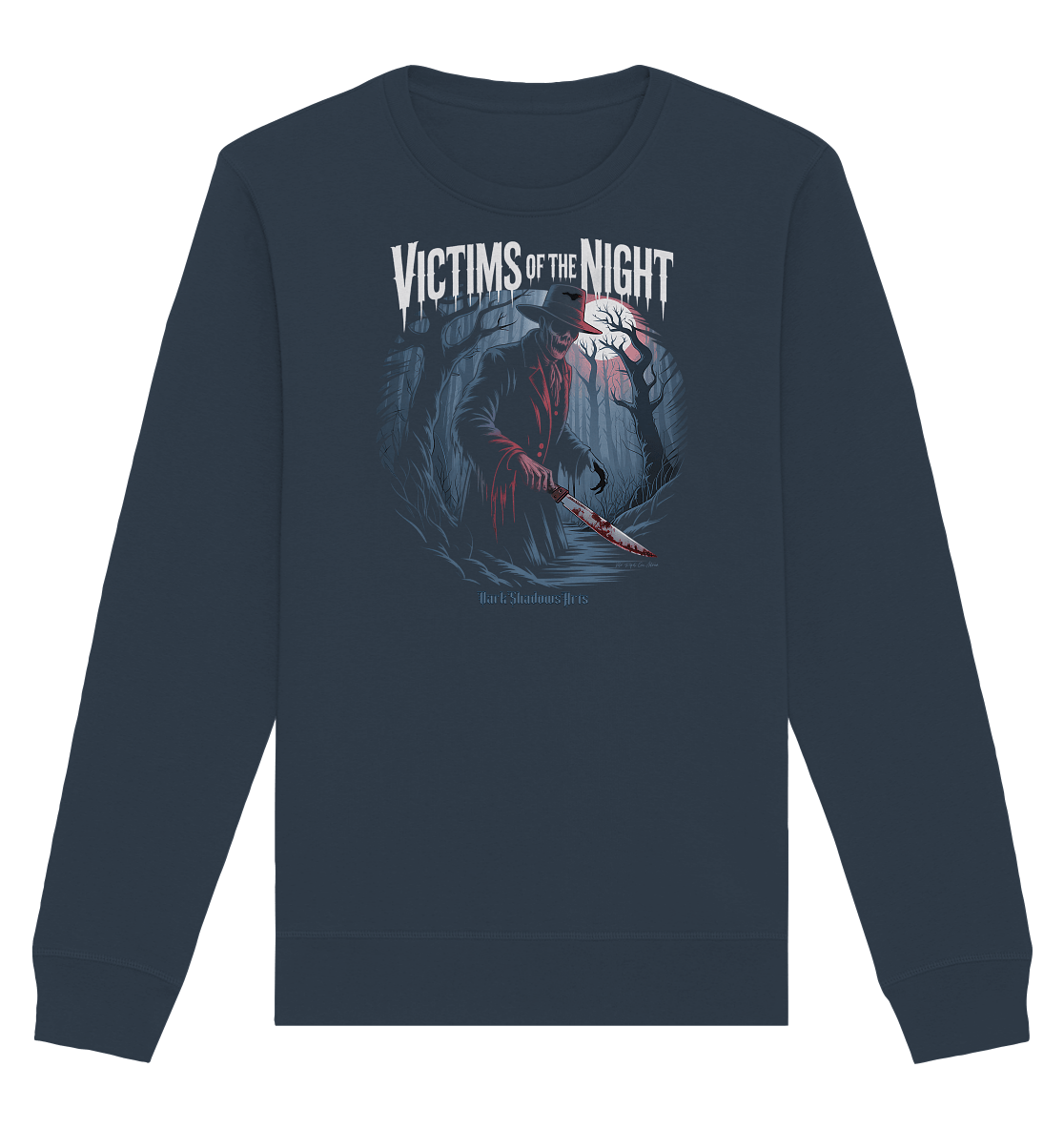 Victims of the Night – Die Jagd beginnt - Organic Basic Unisex Sweatshirt | Sweatshirts | Dark Shadows Arts
